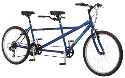 Pacific Dualie Adult Tandem Cruiser Bike Blue