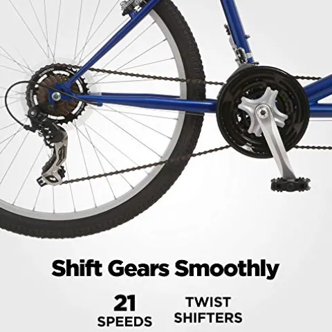 Pacific Dualie Adult Tandem Cruiser Bike Blue