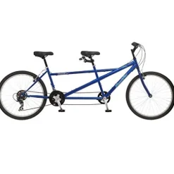 Pacific Dualie Adult Tandem Cruiser Bike Blue