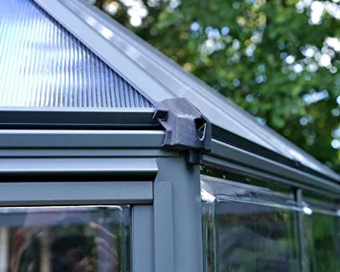 Palram Canopia Oasis Greenhouse 7′ x 8′ x 9′ Gray