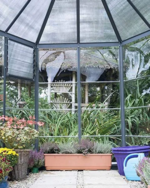 Palram Canopia Oasis Greenhouse 7′ x 8′ x 9′ Gray