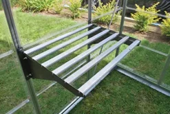 Palram Canopia Snap & Grow 6×8 Ft. Greenhouse Kit Heavy Duty Polycarbonate Aluminium Frame Silver