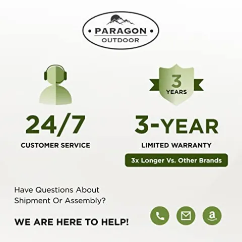 Paragon Outdoor 11’ x 11’ Florence Aluminum Pergola with Retractable Canopy Cocoa