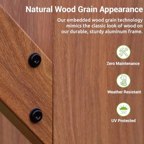 Paragon Outdoor 11′ x 16′ Florence Aluminum Pergola with Gray Canopy