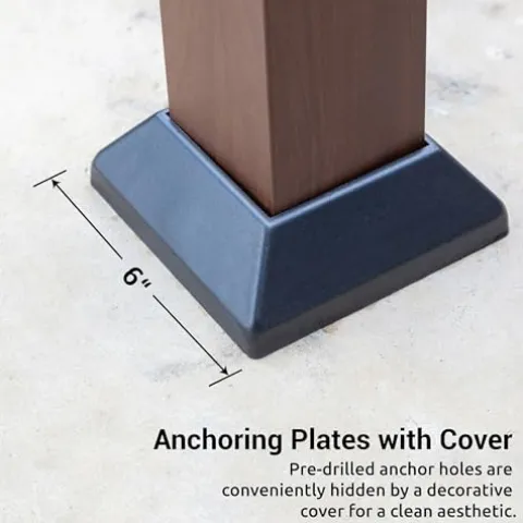 Paragon Outdoor 11’x11′ Aluminum Pergola with Retractable Canopy Off-White