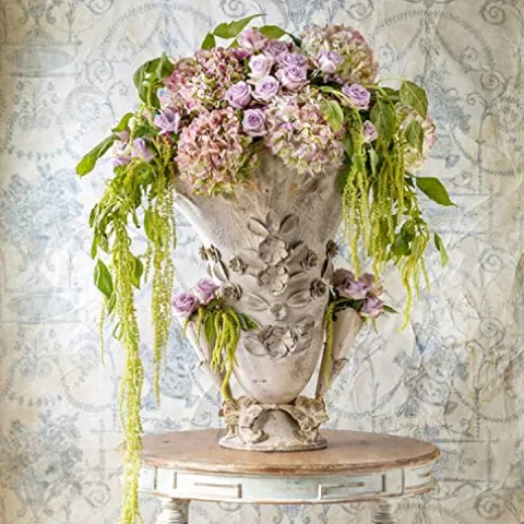 Park Hill Collection Grande Fountaine Garden Urn 30-Inch White