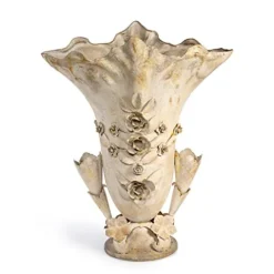 Park Hill Collection Grande Fountaine Garden Urn 30-Inch White