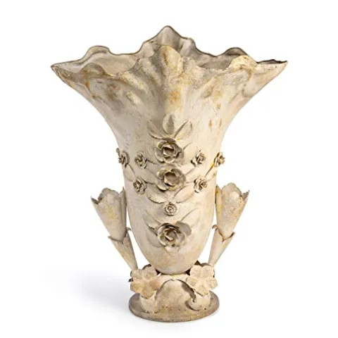 Park Hill Collection Grande Fountaine Garden Urn 30-Inch White