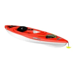 Pelican Argo 100X Sit-in Kayak Lightweight One Person Kayak – Fireman Red