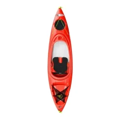 Pelican Argo 100X Sit-in Kayak Lightweight One Person Kayak – Fireman Red