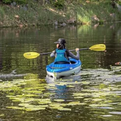 Pelican Argo 100X Sit-in Kayak Lightweight One Person Kayak – Fireman Red