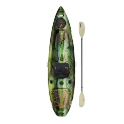 Pelican Basscreek 100XP Fishing Kayak Olive Camo