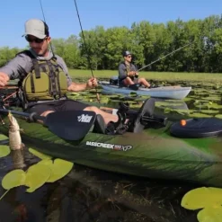 Pelican Basscreek 100XP Fishing Kayak Olive Camo
