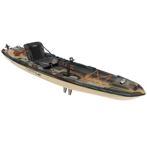 Pelican Catch 130 Hydryve II Sit-on-Top Fishing Kayak Sandstone