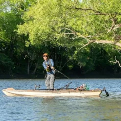Pelican Catch 130 Hydryve II Sit-on-Top Fishing Kayak Sandstone