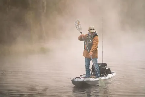 Pelican Catch Classic 100 Angler Sit-on-Top Fishing Kayak Forest Mint