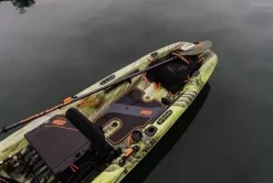 Pelican Catch Mode 110 Fishing Kayak – Premium Angler Kayak with Lawnchair Seat – 10.5 Ft., Venom