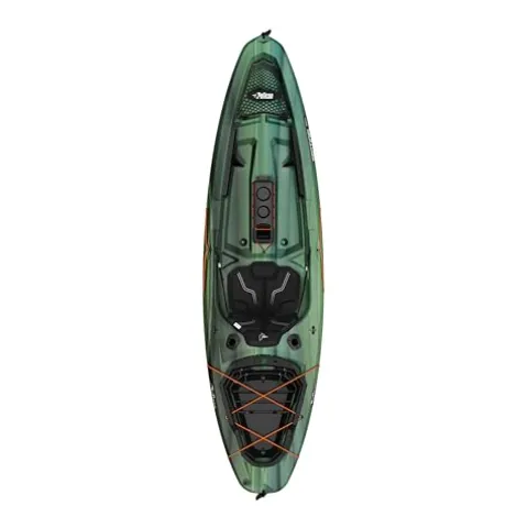 Pelican Sentinel 100X Angler Fishing Kayak Khaki Camo