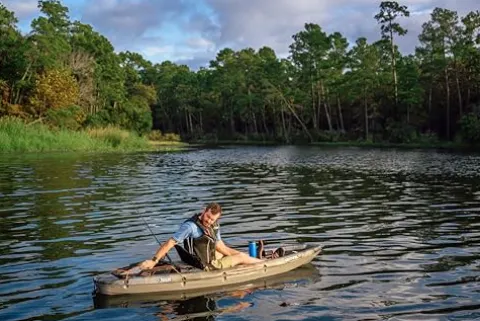 Pelican Sentinel 100X Angler Fishing Kayak Vapor Black