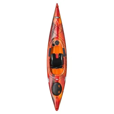 Pelican Sprint 120XR Sit-in Kayak – Recreational Performance – Lightweight – 12 ft – Lava