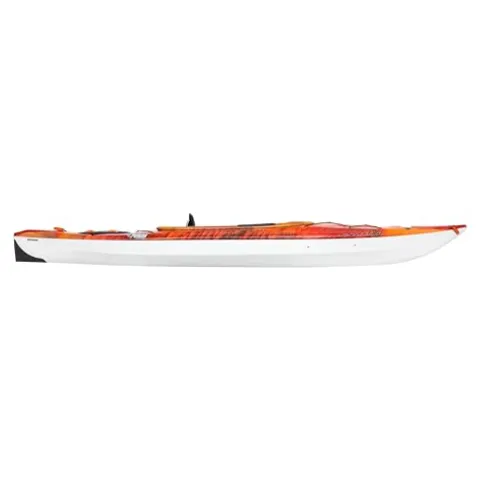 Pelican Sprint 120XR Sit-in Kayak – Recreational Performance – Lightweight – 12 ft – Lava