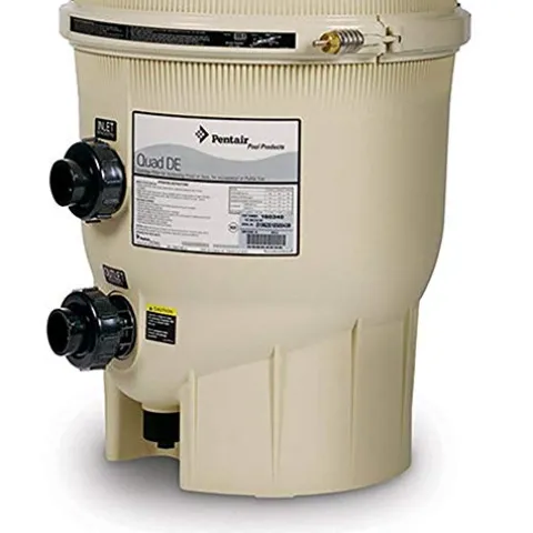 Pentair 188592 Quad D.E. Cartridge Style D.E. Pool Filter