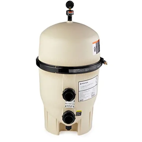 Pentair Clean and Clear Replacement Pool Filter Cartridge Assembly Clear