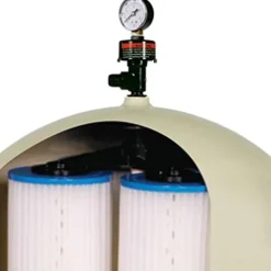 Pentair EC-188594 Cartridge Style Pool Filter Quad D.E. 100 Beige