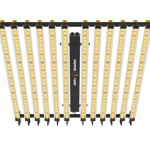 PEPPER FARM LED Grow Light PF12000 Full Spectrum for Seedlings and Veg Bloom White
