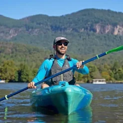 Perception Kayaks Joyride 10 Sit Inside Kayak for Adults and Kids Recreational and Multi-Water Selfie Slot – Mystic