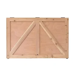 Pergola World Outdoor TV Enclosure Western Red Cedar Unstained/Raw