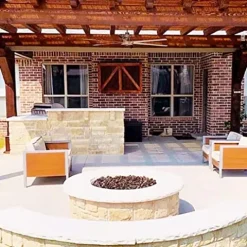 Pergola World Outdoor TV Enclosure Western Red Cedar Unstained/Raw