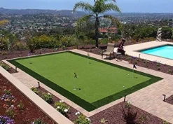 Petgrow Pro Putting Green Artificial Grass Turf 10FTX32FT Custom Width-10FT
