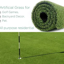 Petgrow Pro Putting Green Artificial Grass Turf 13FTX80FT Custom Width-13FT