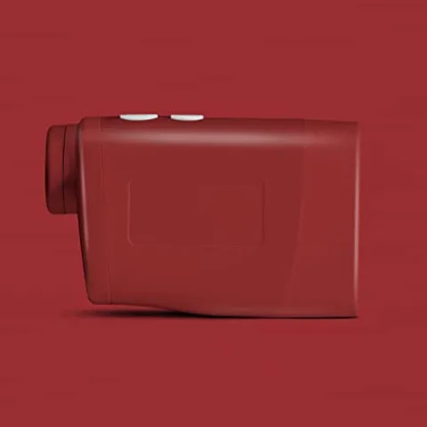 Pinned Golf Prism Slope Rangefinder Red