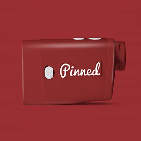 Pinned Golf Prism Slope Rangefinder Red