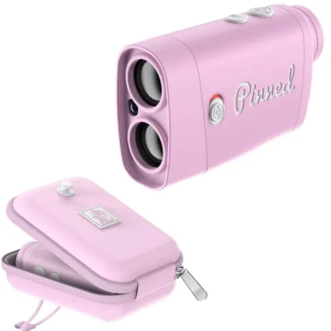 Pinned Golf Prism Slope Rangefinder Pink