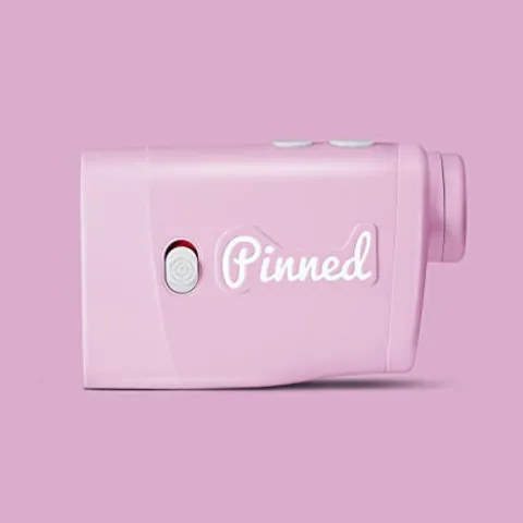 Pinned Golf Prism Slope Rangefinder Pink
