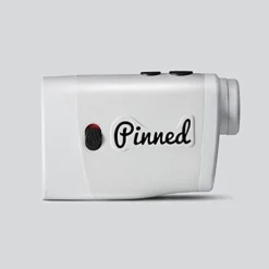 Pinned Golf Rangefinder White