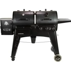 PIT BOSS PB1230 Pellet/Propane Combo BBQ Black