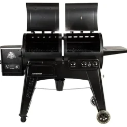 PIT BOSS PB1230 Pellet/Propane Combo BBQ Black