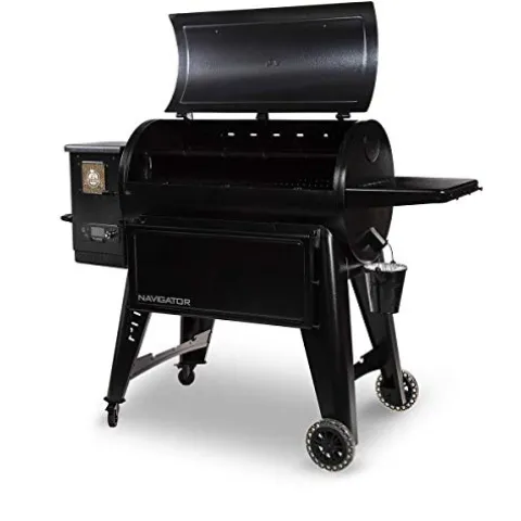 PIT BOSS PB1150G Wood Pellet Grill with Cover and Folding Front Shelf, 1150 sq. inch Black