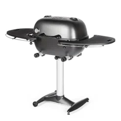 PK Grills Charcoal BBQ Grill and Smoker Combination PK360 Portable Outdoor Grill Smoker Graphite