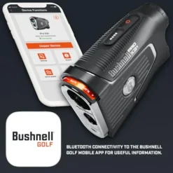 PlayBetter Bushnell Golf Pro X3+ Plus Golf Laser Rangefinder Gift Box Bundle Black
