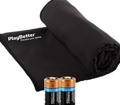 PlayBetter Bushnell Tour V5 Golf Laser Rangefinder Patriot Pack Bundle Standard – Patriot Pack, Towel & Extra Battery