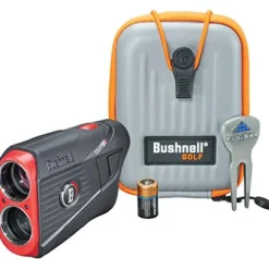 PlayBetter Bushnell Tour V5 Shift (Slope) Golf Laser Rangefinder +Patriot Pack Gift Box