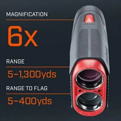 PlayBetter Bushnell Tour V5 Shift (Slope) Golf Laser Rangefinder +Patriot Pack Gift Box