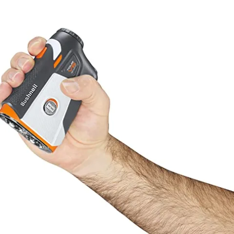 PlayBetter Bushnell Tour V6 Shift Golf Rangefinder with Slope – PinSeeker, Visual JOLT, BITE Mount – Shift (Slope)