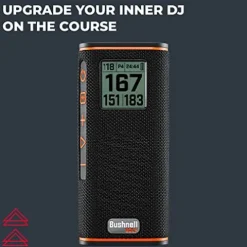 PlayBetter Bushnell Wingman View Golf Speaker Bundle Wingman View & Protective Pouch Wingman View