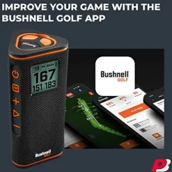 PlayBetter Bushnell Wingman View Golf Speaker Bundle Wingman View & Protective Pouch Wingman View